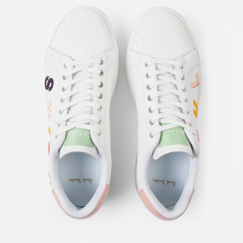 Trainers|Dr. Martens Paul Smith Women's Lapin Letters Leather Trainers - UK 3