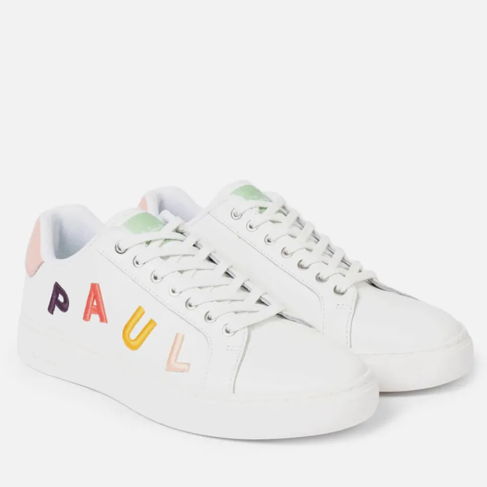 Trainers|Dr. Martens Paul Smith Women's Lapin Letters Leather Trainers - UK 3
