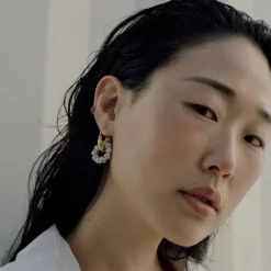 Jewellery|Dr. Martens Pearl Octopuss.y Les Créoles Petites Two-Tone Hoop Earrings