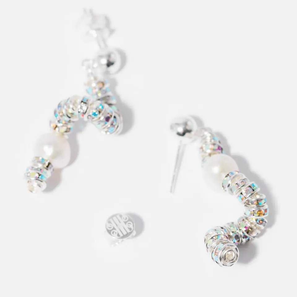 Jewellery|Dr. Martens Pearl Octopuss.y Tiny Snake Freshwater Pearl Drop Earrings