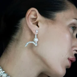 Jewellery|Dr. Martens Pearl Octopuss.y Tiny Snake Freshwater Pearl Drop Earrings