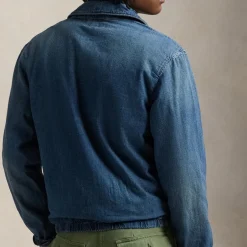 Coats|Jackets|Anine Bing Polo Ralph Lauren Bayport Denim Bomber Jacket - S