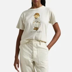 Loungewear|T-Shirts And Tops|Dr. Martens Polo Ralph Lauren Bear Cotton-Jersey T-Shirt - XS