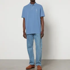 Loungewear|Polo Shirts|Dr. Martens Polo Ralph Lauren Big Pony Brushed Cotton Polo Shirt - S