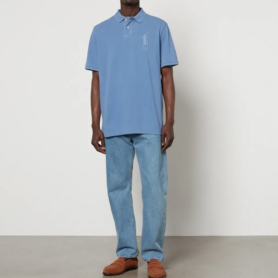 Loungewear|Polo Shirts|Dr. Martens Polo Ralph Lauren Big Pony Brushed Cotton Polo Shirt - S