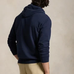 Sweatshirts|Polo Ralph Lauren Big Pony Logo Cotton-Jersey Hoodie - S