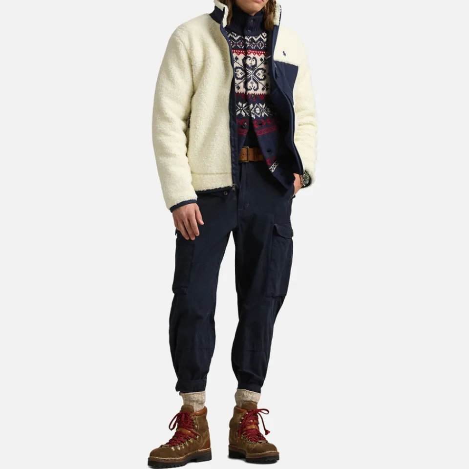 Jackets|Coats|Dr. Martens Polo Ralph Lauren Bonded Hi-Pile Fleece Jacket - L