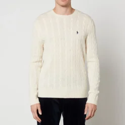Knitwear|Dr. Martens Polo Ralph Lauren Cable-Knit Wool-Blend Jumper - XL