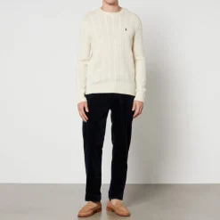 Knitwear|Dr. Martens Polo Ralph Lauren Cable-Knit Wool-Blend Jumper - XL