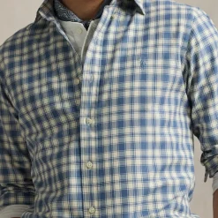 Shirts|Shirts|Veja Polo Ralph Lauren Checked Cotton Shirt - L