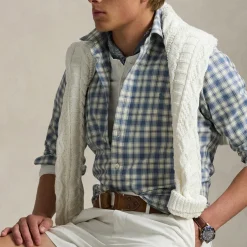 Shirts|Shirts|Veja Polo Ralph Lauren Checked Cotton Shirt - L