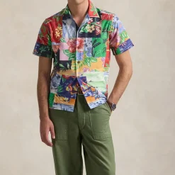 Shirts|Shirts|Polo Ralph Lauren Classic Fit Cotton-Poplin Oxford Short Sleeved Shirt - S