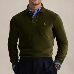 Polo Shirts|Dr. Martens Polo Ralph Lauren Classic Fit Cotton-Blend Corduroy Polo Shirt - XXL