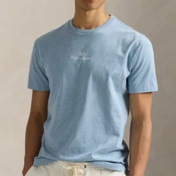 T-Shirts|T-Shirts|Calvin Klein Polo Ralph Lauren Classic Fit Cotton-Jersey Embroidered Script T-Shirt - S