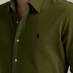 Shirts|Shirts|Polo Ralph Lauren Classic-Fit Cotton-Piqué Shirt - S