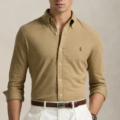 Shirts|Shirts|Polo Ralph Lauren Classic-Fit Cotton-Piqué Shirt - L