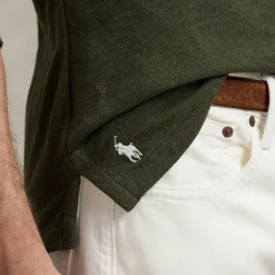 Polo Shirts|Polo Ralph Lauren Classic-Fit Cotton-Piqué Polo Shirt - S