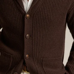 Cardigans|Knitwear|AMI Polo Ralph Lauren Cotton Knit Cardigan - S
