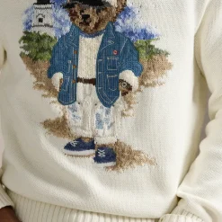 Knitwear|Dr. Martens Polo Ralph Lauren Cotton Intarsia-Knit Jumper - M