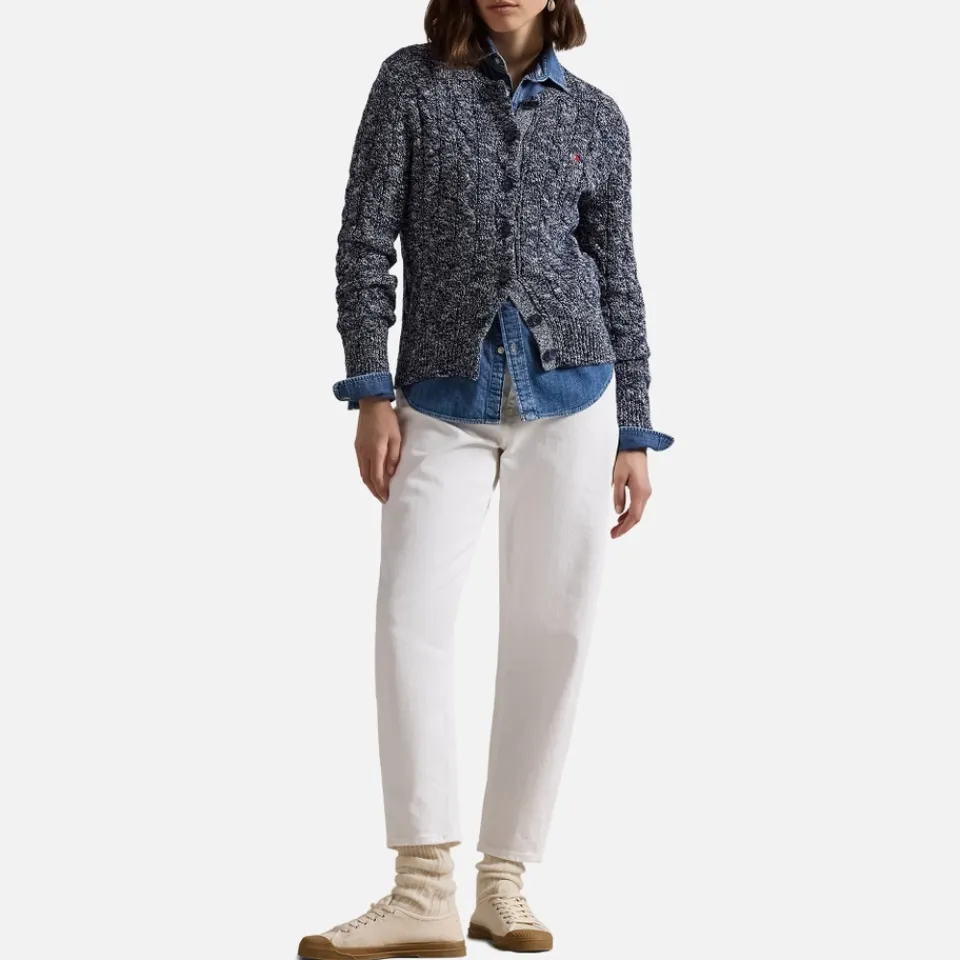 Knitwear|Dr. Martens Polo Ralph Lauren Cotton Cable-Knit Cardigan - XS
