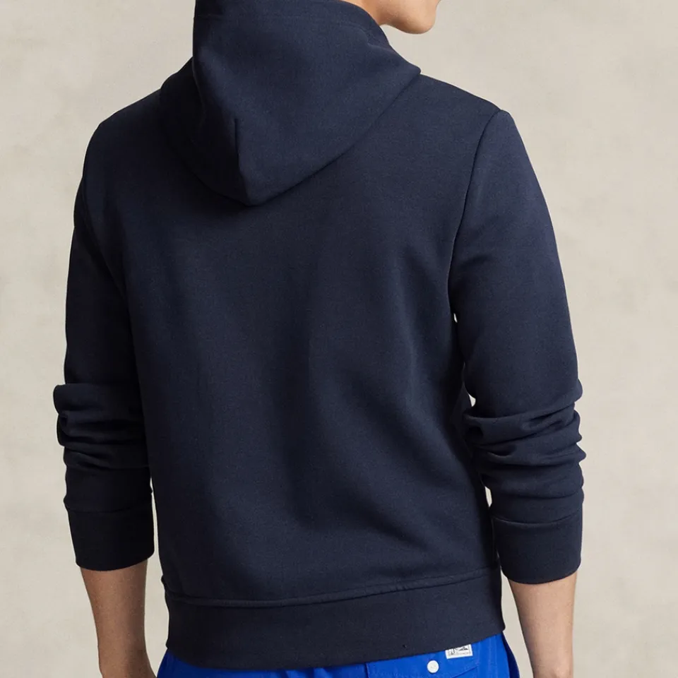 Loungewear|Sweatshirts|Polo Ralph Lauren Cotton-Blend Zipped Hoodie - S