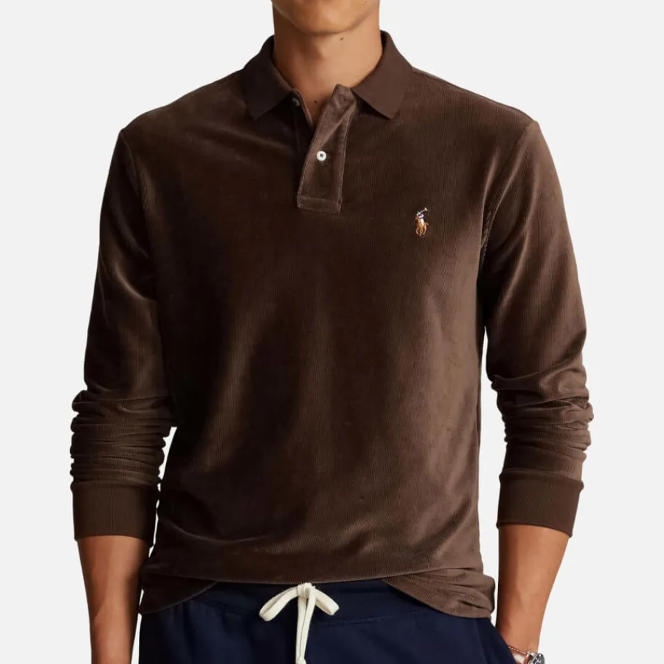 Polo Shirts|Dr. Martens Polo Ralph Lauren Cotton-Blend Corduroy Polo Shirt - S