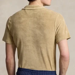 Shirts|Shirts|Polo Ralph Lauren Cotton-Blend Terry Slim-Fit Shirt - S