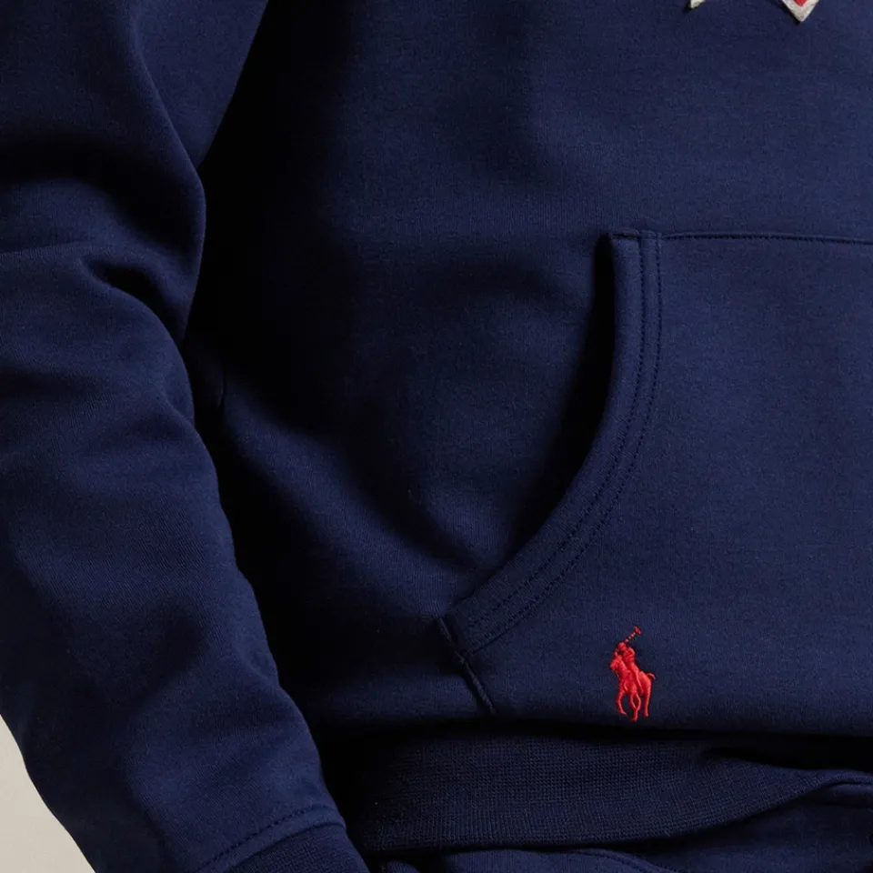Loungewear|Sweatshirts|Polo Ralph Lauren Cotton-Blend Jersey Hoodie - S