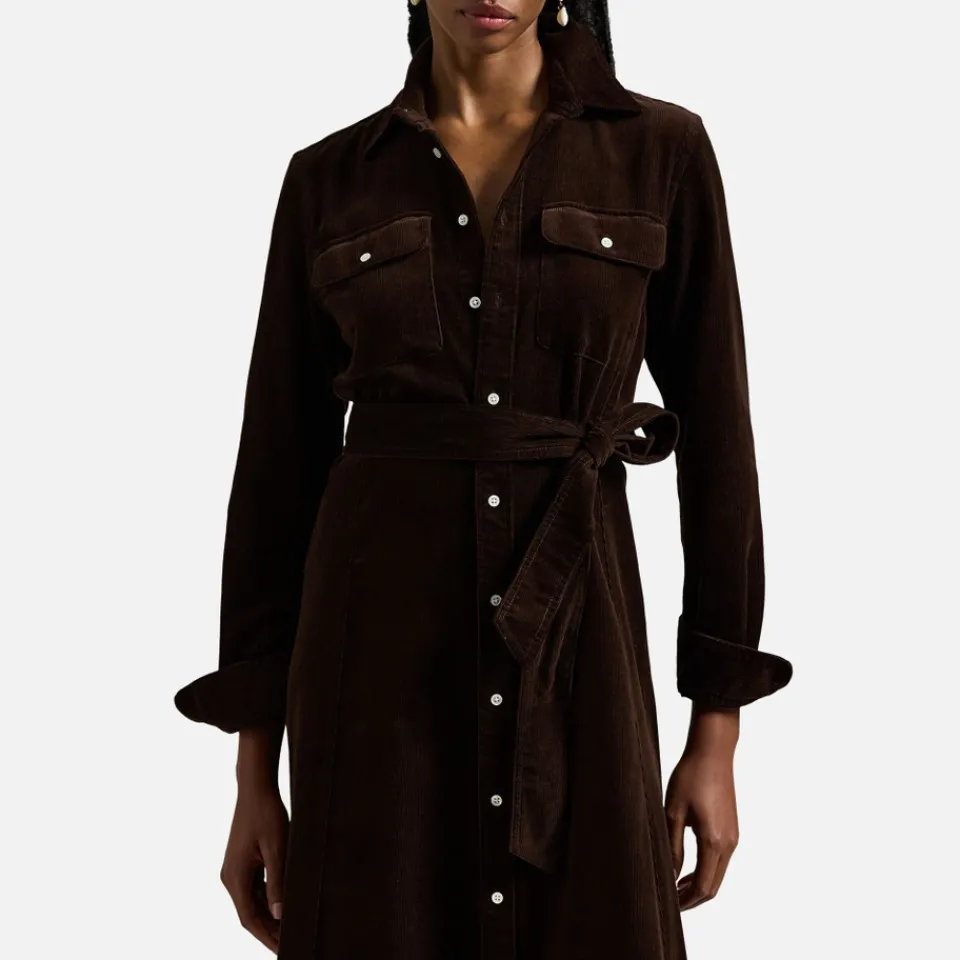 Dresses|Dresses|Dr. Martens Polo Ralph Lauren Cotton-Corduroy Day Dress - UK 10