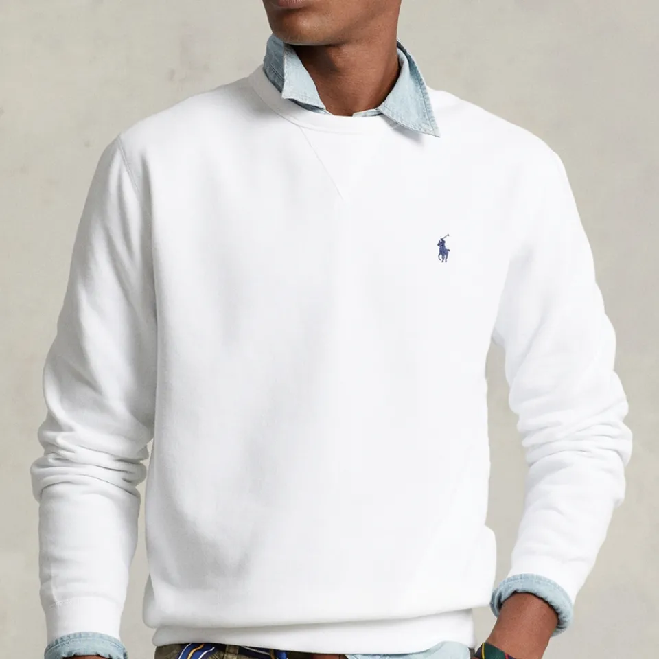 Sweatshirts|Polo Ralph Lauren Cotton-Fleece Sweatshirt - XL