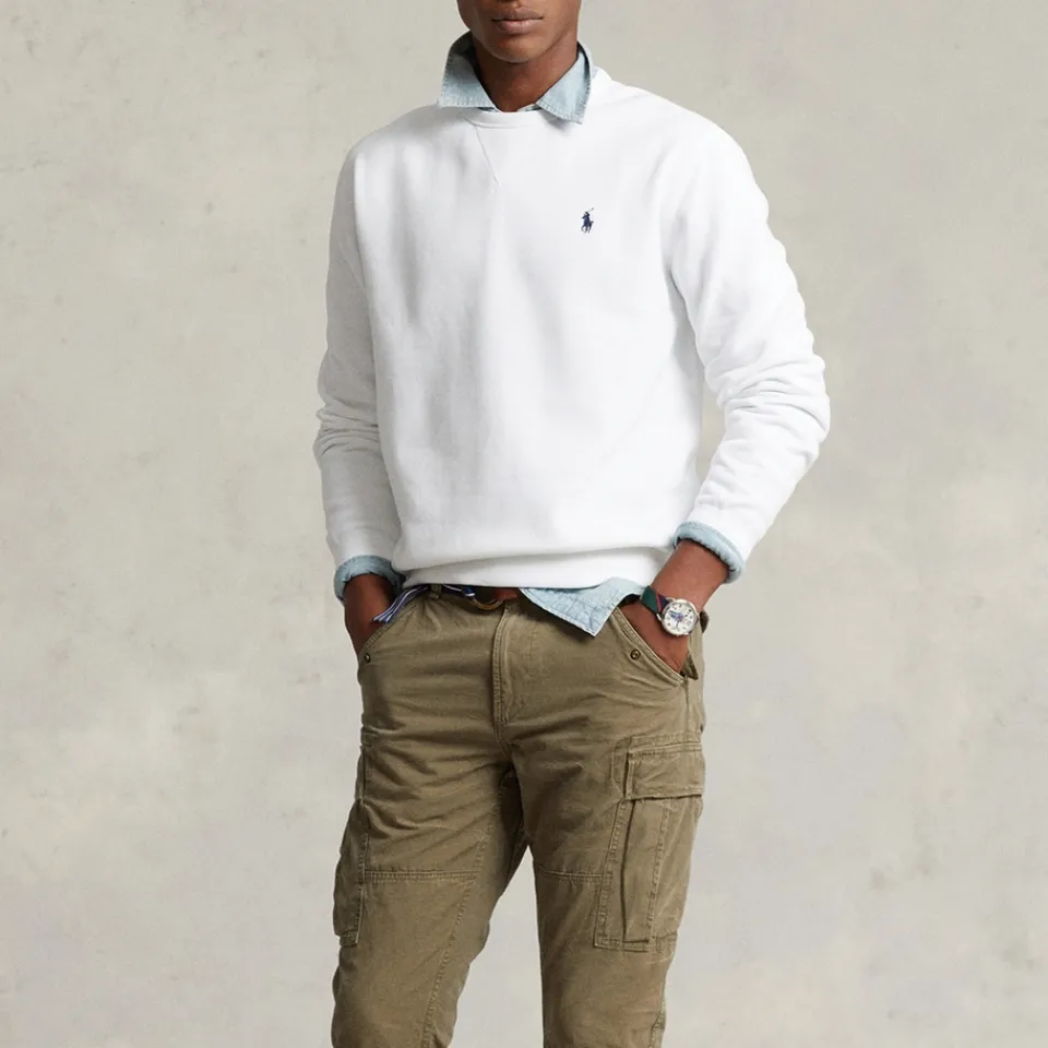 Sweatshirts|Polo Ralph Lauren Cotton-Fleece Sweatshirt - XL