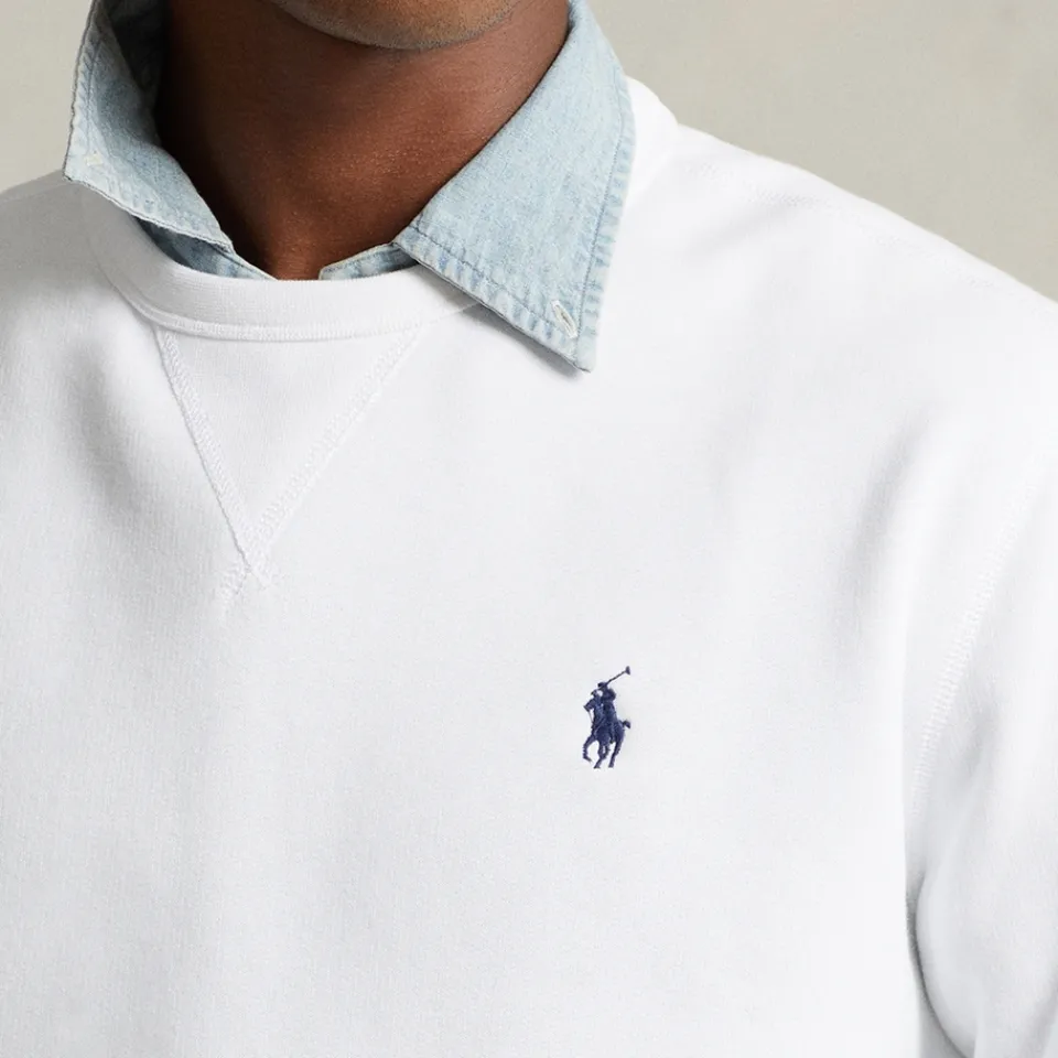 Sweatshirts|Polo Ralph Lauren Cotton-Fleece Sweatshirt - XL