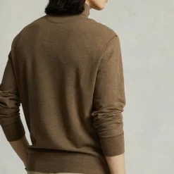 Knitwear|Museum of Peace & Quiet Polo Ralph Lauren Cotton-Jersey Half-Zip Jumper - L