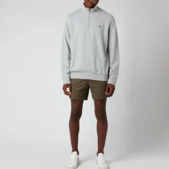 Knitwear|Dr. Martens Polo Ralph Lauren Cotton-Jersey Quarter-Zip Jumper - XL