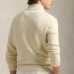 Knitwear|Polo Ralph Lauren Cotton-Knit Half-Zip Jumper - S