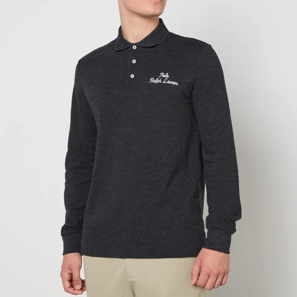 Polo Shirts|Dr. Martens Polo Ralph Lauren Cotton-Piqué Chain-Stitch Polo Shirt - S
