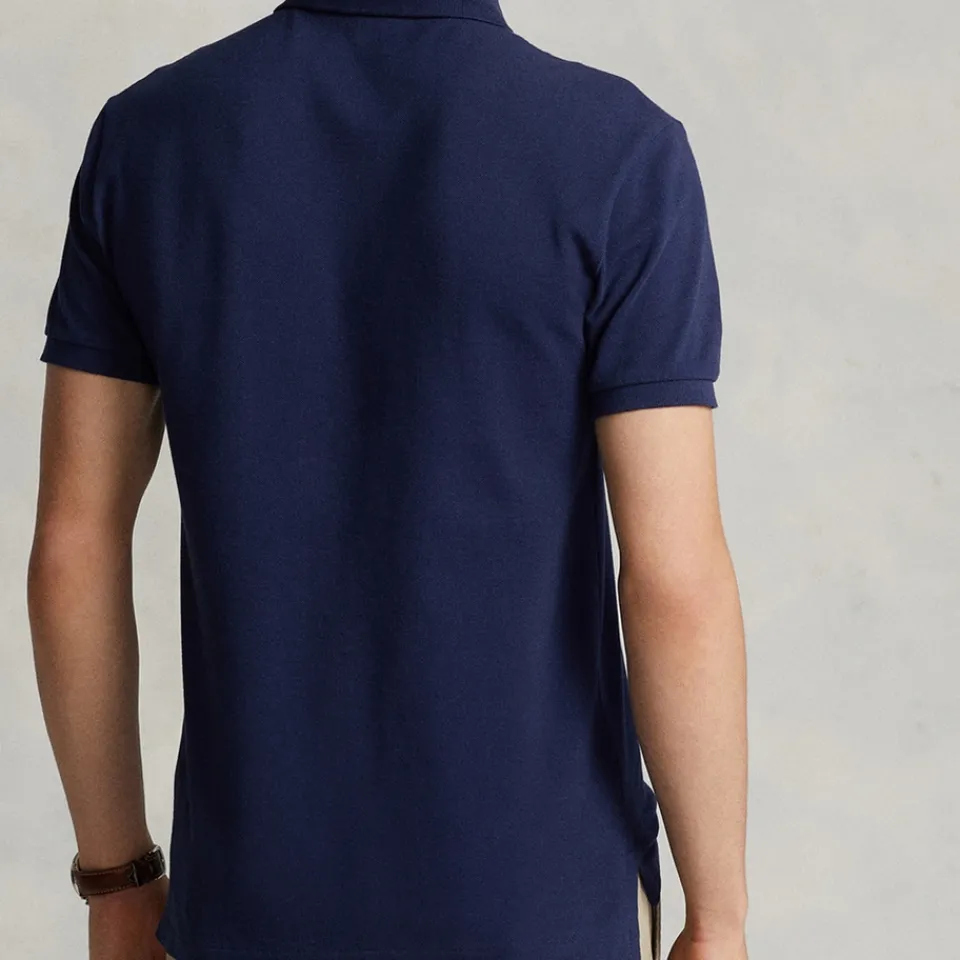 Polo Shirts|Ganni Polo Ralph Lauren Cotton-Piqué Custom Polo Shirt - S