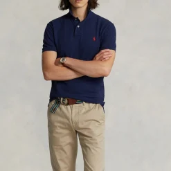 Polo Shirts|Ganni Polo Ralph Lauren Cotton-Piqué Custom Polo Shirt - S