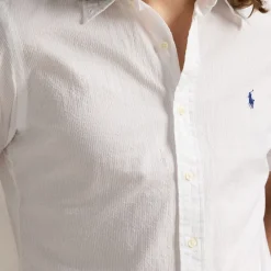 Shirts|Shirts|Polo Ralph Lauren Cotton-Seersucker Shirt - S