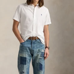 Shirts|Shirts|Polo Ralph Lauren Cotton-Seersucker Shirt - S