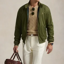 Jackets|Coats|Polo Ralph Lauren x Wimbledon Polo Ralph Lauren Cotton-Twill Windbreaker Jacket - XXL