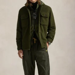 Jackets|Coats|NN.07 Polo Ralph Lauren Curly Hi-Pile Shirt Jacket - S