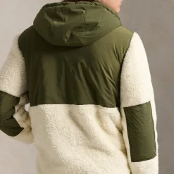 Jackets|Coats|Dr. Martens Polo Ralph Lauren Curly Hi-Pile Half-Zip Jacket - S