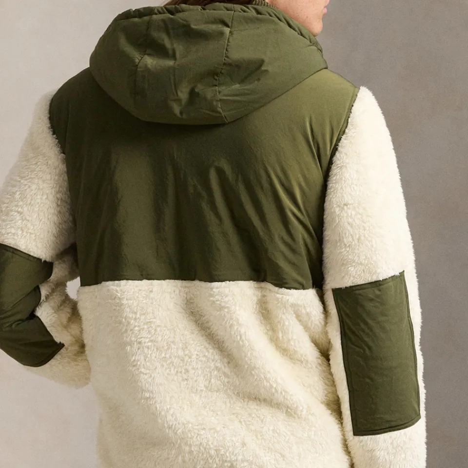 Jackets|Coats|Dr. Martens Polo Ralph Lauren Curly Hi-Pile Half-Zip Jacket - S