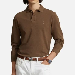 Polo Shirts|Polo Ralph Lauren Custom Slim-Fit Cotton-Piqué Polo Shirt - S