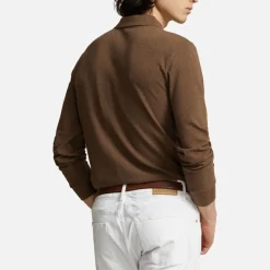 Polo Shirts|Polo Ralph Lauren Custom Slim-Fit Cotton-Piqué Polo Shirt - S