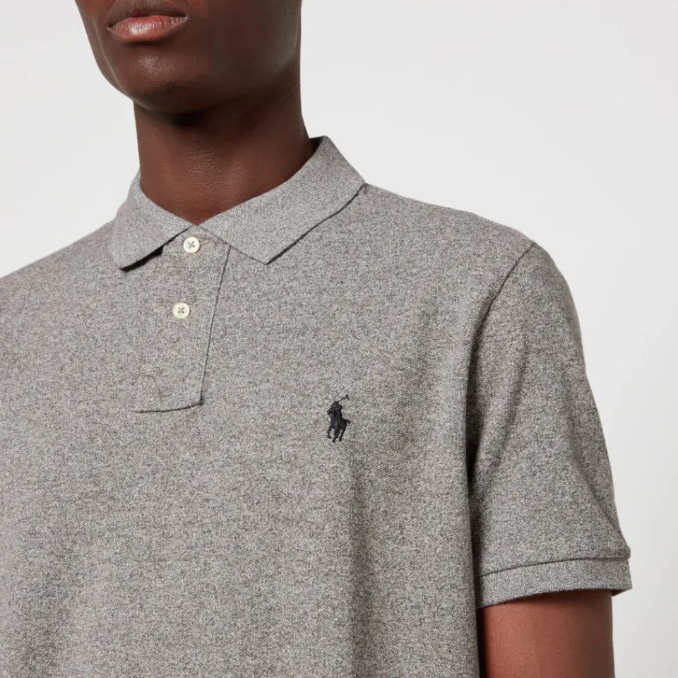 Polo Shirts|Dr. Martens Polo Ralph Lauren Custom Mesh Slim-Fit Polo Shirt - S