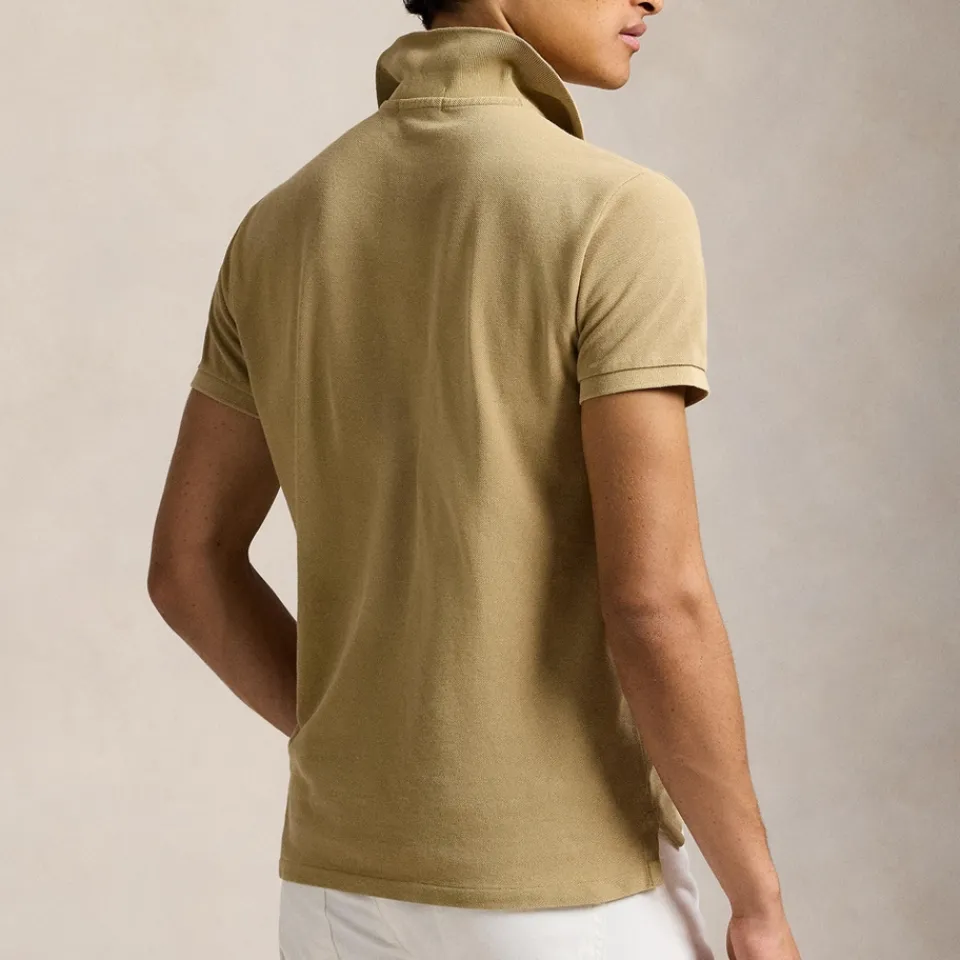 Polo Shirts|Polo Ralph Lauren Custom Slim-Fit Big Pony Polo Shirt - S