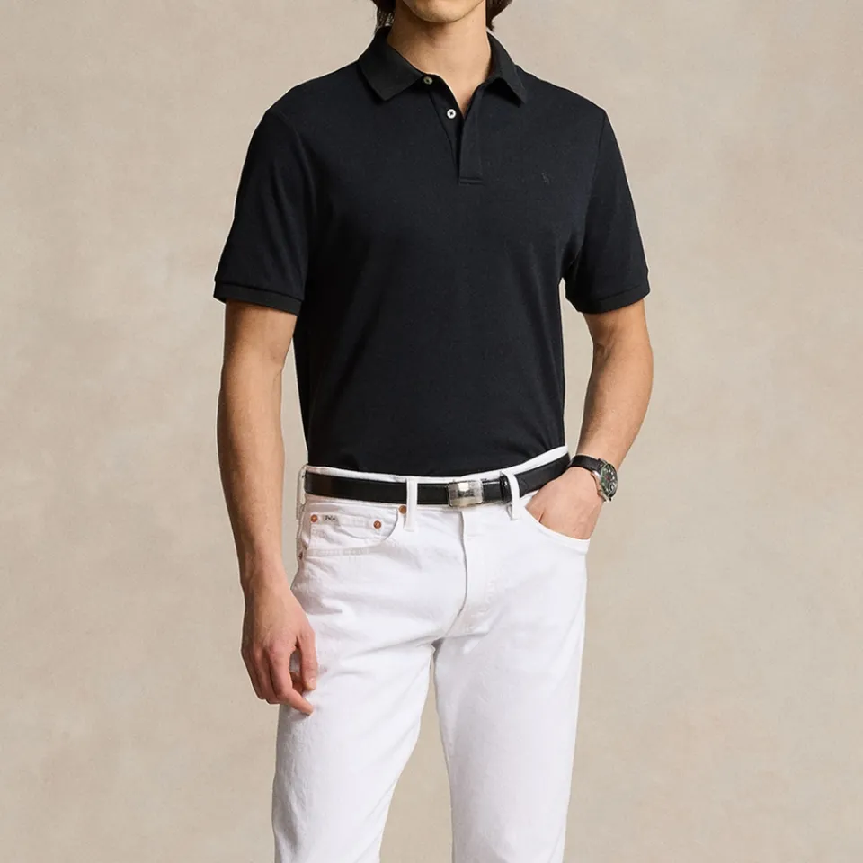 Polo Shirts|Dr. Martens Polo Ralph Lauren Custom Slim Fit Cotton-Piqué Polo Shirt - S