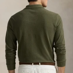 Polo Shirts|Polo Ralph Lauren Custom Slim-Fit Cotton-Piqué Polo Shirt - M